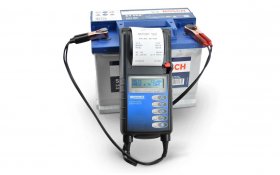 Проверка заряда АКБ тестером MDX-300